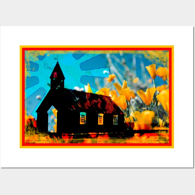 Black Church Wall Art by L'Appel du Vide Designs by Danielle Canonico